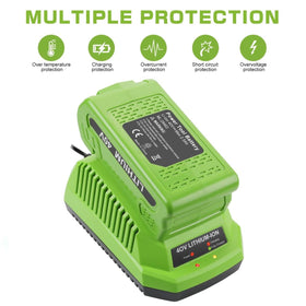 Powilling charger demonstrates 4Ah fast-charge capability for full sessions.