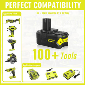 Powilling 8000mAh capacity image highlights extended project battery life.