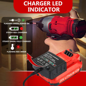 Powilling battery fitment for CMCB204–CMCB206 across Craftsman tools.