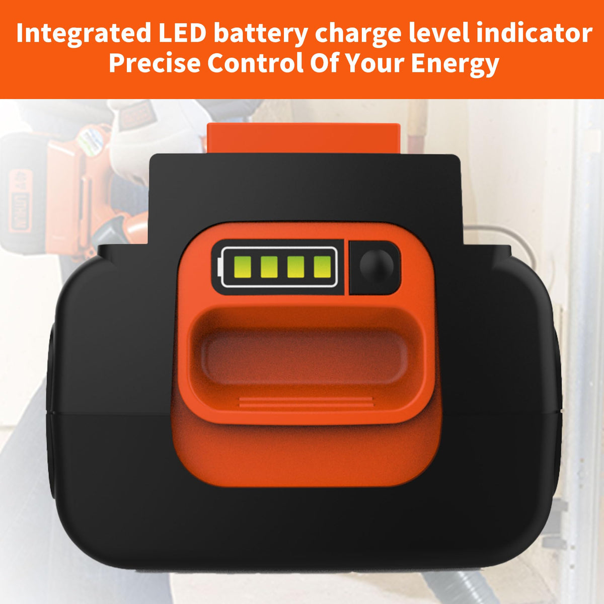 Powilling compact design fits tight tool compartments for easy replacement.
