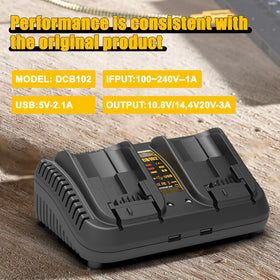 Powilling DCB102BP fast charging to about 1 hour.