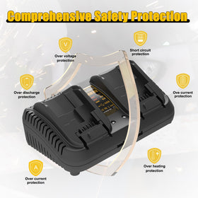 Powilling DCB102BP LED diagnostics indicate charge status.