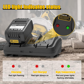 Powilling DCB102BP USB ports for on-site device charging.
