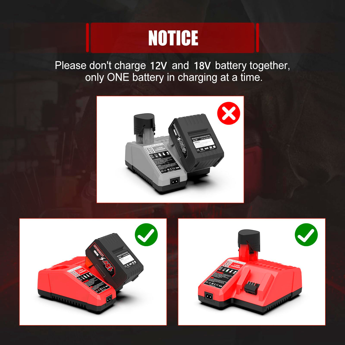 Powilling dual voltage charger side view highlighting slim portable profile