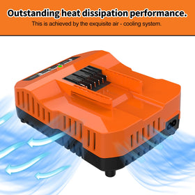 Powilling battery LED indicators help monitor remaining power