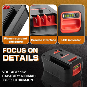 Powilling lithium battery is lighter, reducing tool fatigue.