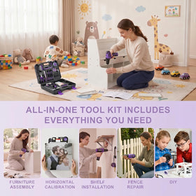 Powkits portable tool box kit designed for on-the-go home maintenance.