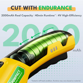 Powpact rotary edge stainless steel for durable cuts