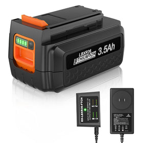 POWTREE 40V battery with 3500mAh capacity delivering longer run time.