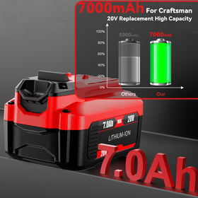 Powtree cmcb204 7ah battery top label for quick identification