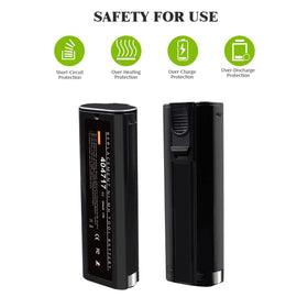 POWTREE no memory effect Ni-MH chemistry maintains consistent performance