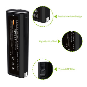 POWTREE protective outer case and shock-absorbing liner safeguard the cells