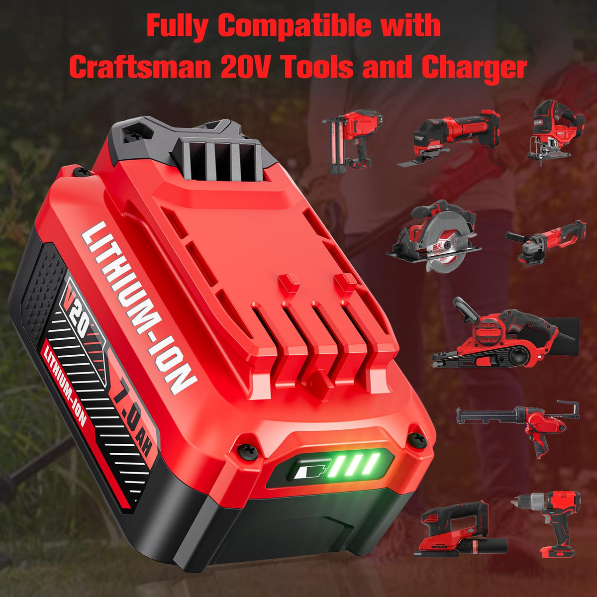 Powtree robust battery casing close-up highlighting durable construction