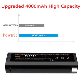 POWTREE two-pack battery for Paslode, ready for on-site replacements
