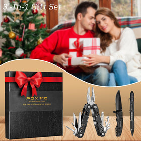 POXIMO PFT car emergency kit with multifunction tools.