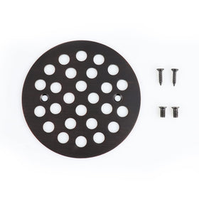 Poyde oil rubbed bronze finish enhances showers and kitchens