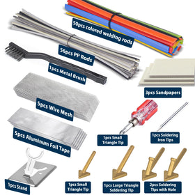Ppizkk car bumper repair with 130W welder delivering durable joins.