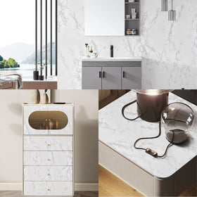 practicalWs marble paper versatile on shelves, walls, and notebooks