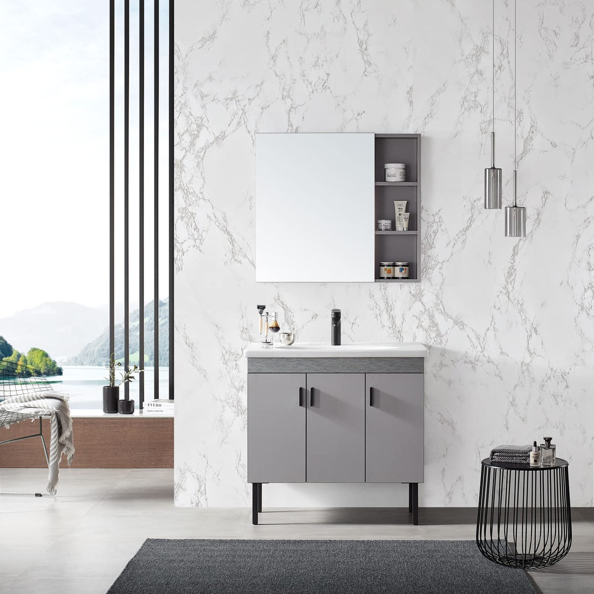 practicalWs marble paper covers drawers and doors for quick furniture updates