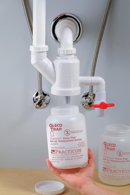 Practicon Gleco Trap System adapts to existing plumbing for installation ease