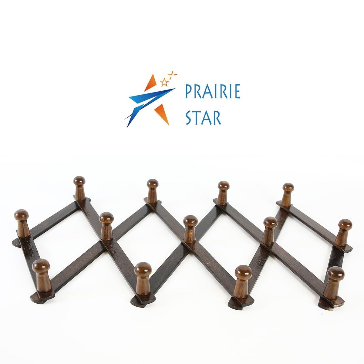 Prairie Star wall mounted rack suits garage bathroom or bedroom storage needs.