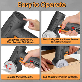 Pratuor cardboard-cutting in action demonstrates efficient, clean box cuts.
