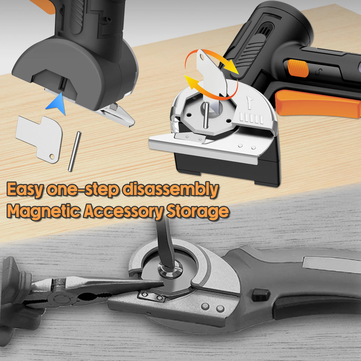 Pratuor dual-side safety lock prevents accidental activation for safer use.
