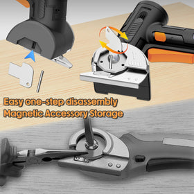 Pratuor dual-side safety lock prevents accidental activation for safer use.