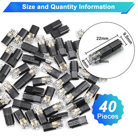 PRECIHW universal interlock pair supports fast, gender-free connections.