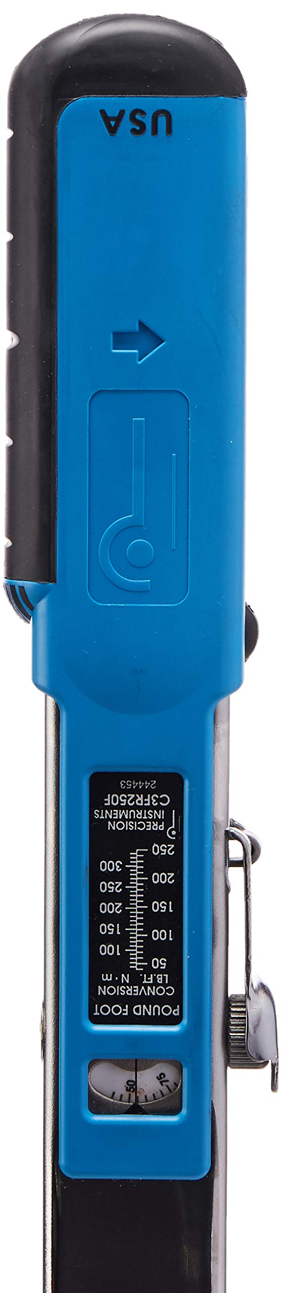 Precision Instruments PREC3FR250F half-inch drive provides stable torque transfer during use.