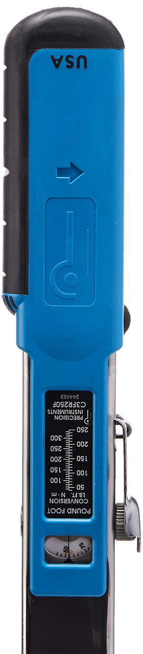 Precision Instruments PREC3FR250F half-inch drive provides stable torque transfer during use.