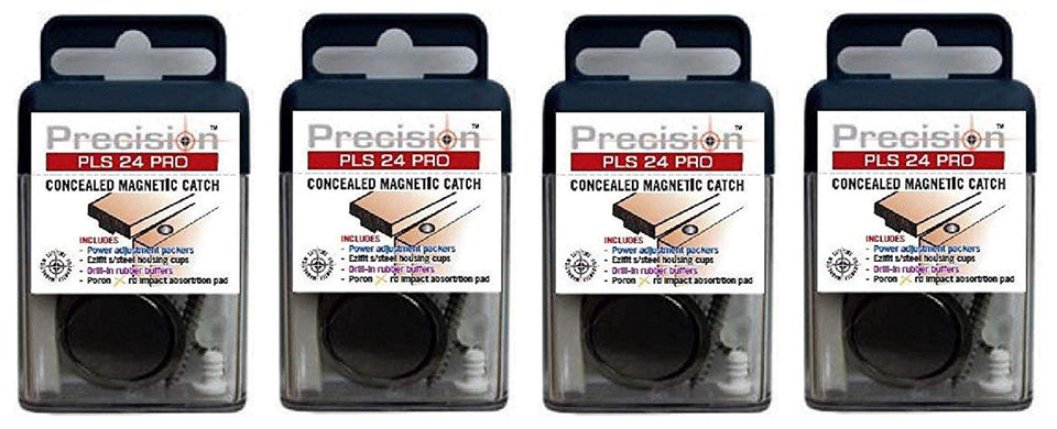 Precision Lock PLS-24 PRO concealed magnetic catch delivers silent door closure.
