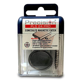 Precision Lock PLS 24 PRO self-adhesive cover plates finish the look.