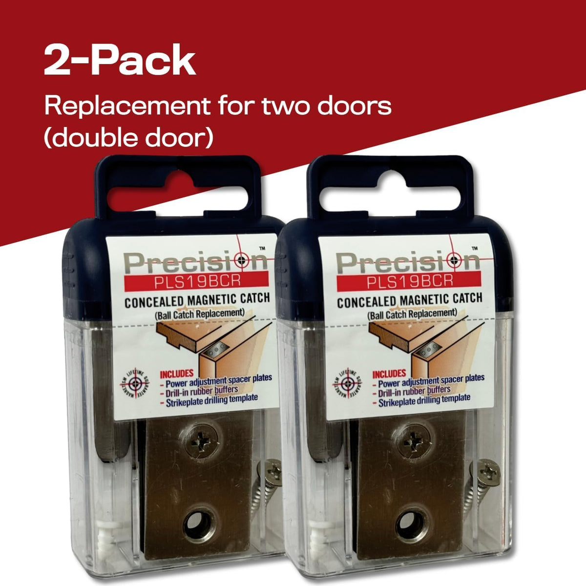 Close-up of foam pads on Precision Lock PLS19BCR