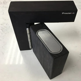 Precision Lock PLS24PROXHD installed on a thick door demonstrating concealed mounting