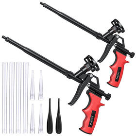 Preciva 2PCS foam gun set for precise caulking and sealing