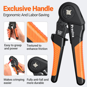 Preciva locking mechanism ensures consistent, secure crimps during projects