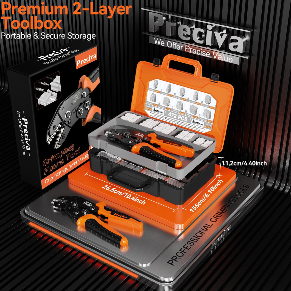 Preciva Mini-Fit Jr ideal for electronics and vehicle wiring projects