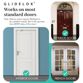 Predictable Solutions GlideLok is built with durable metal for long-lasting use.