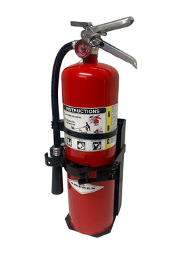 Preece Precision 10lb dry extinguisher holder keeps gear organized