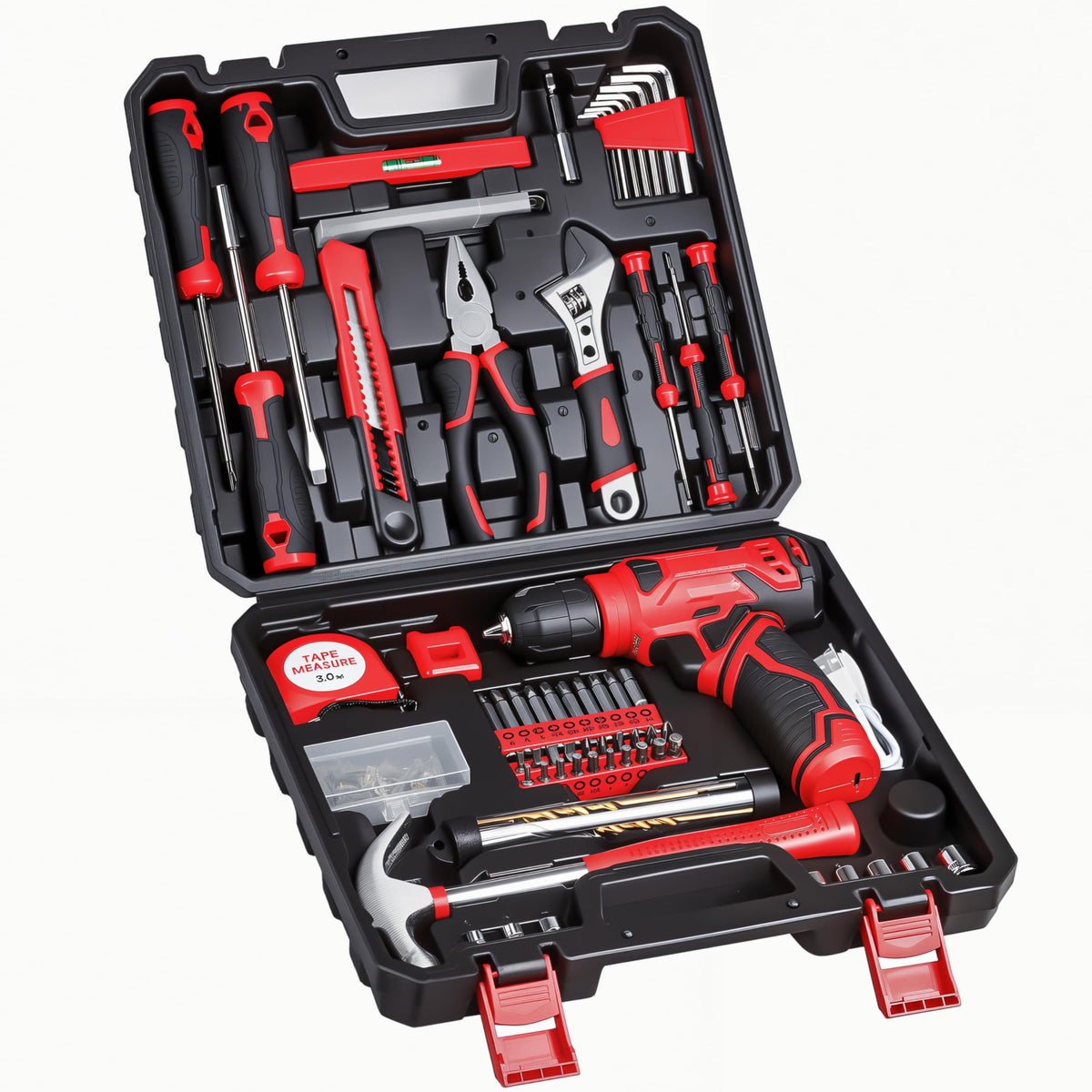 prekull 8V cordless drill set ready for quick home repairs