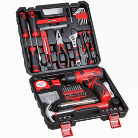 prekull 8V cordless drill set ready for quick home repairs