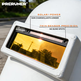 Preruner standard 2x4-25 inch lens fits most helmets for quick upgrades.