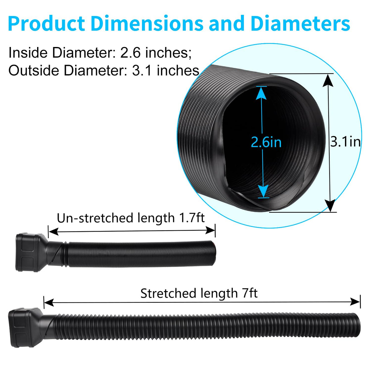 Prestantious 3x4 downspout adapter enables easy connection to larger outlets