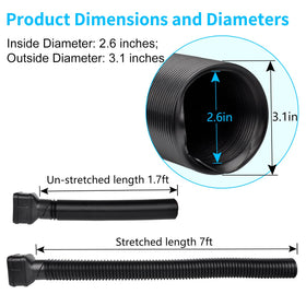 Prestantious 3x4 downspout adapter enables easy connection to larger outlets