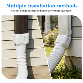 Prestantious durable pipe material for long-lasting rain drainage
