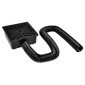 Prestantious-landscaped-area-patio-drainage supports moderate rainfall flows