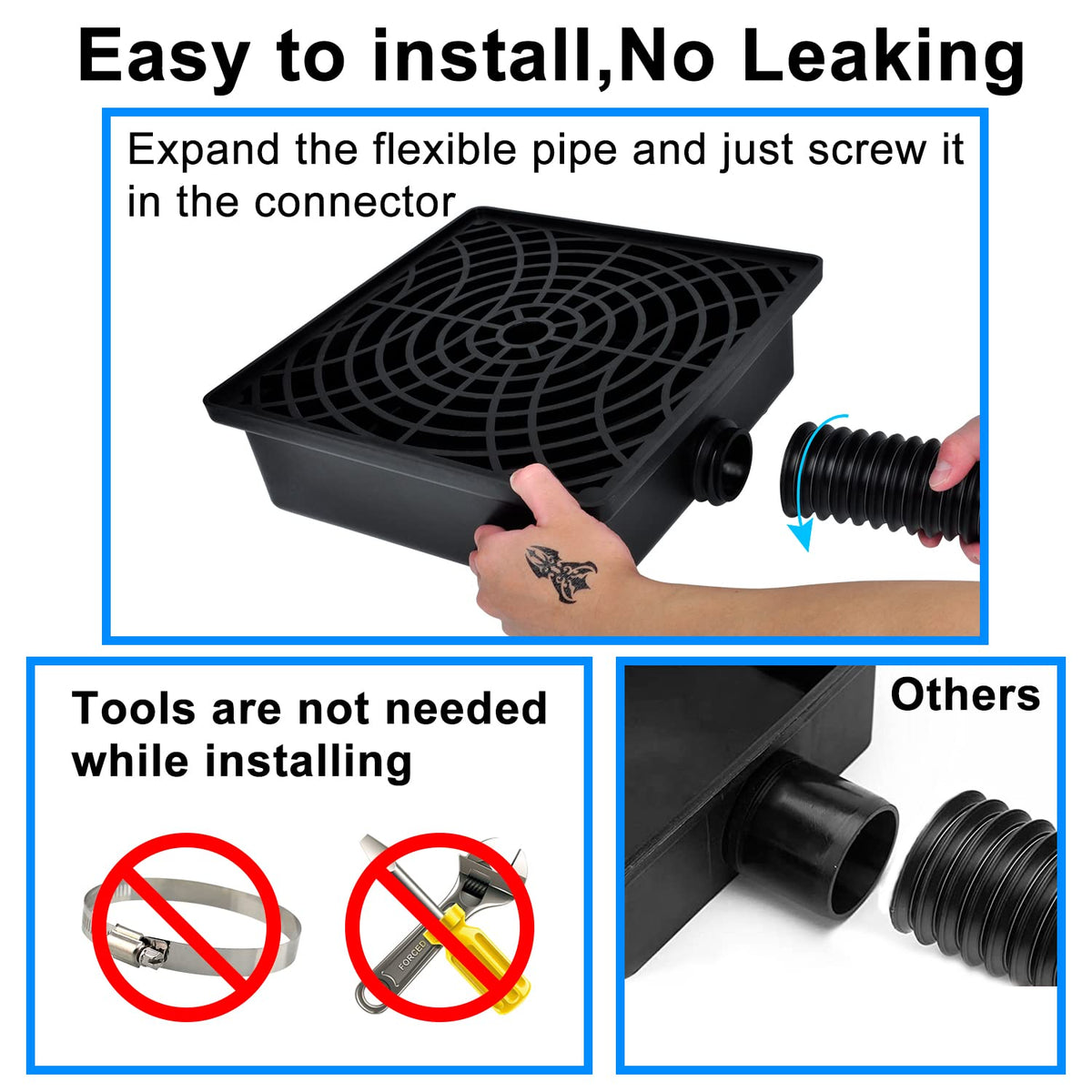 Prestantious pipe-assembly-kit simplifies setup with leak-free connections