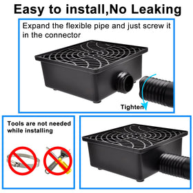 Prestantious-stormwater-drainage-kit suitable for patios and walkways