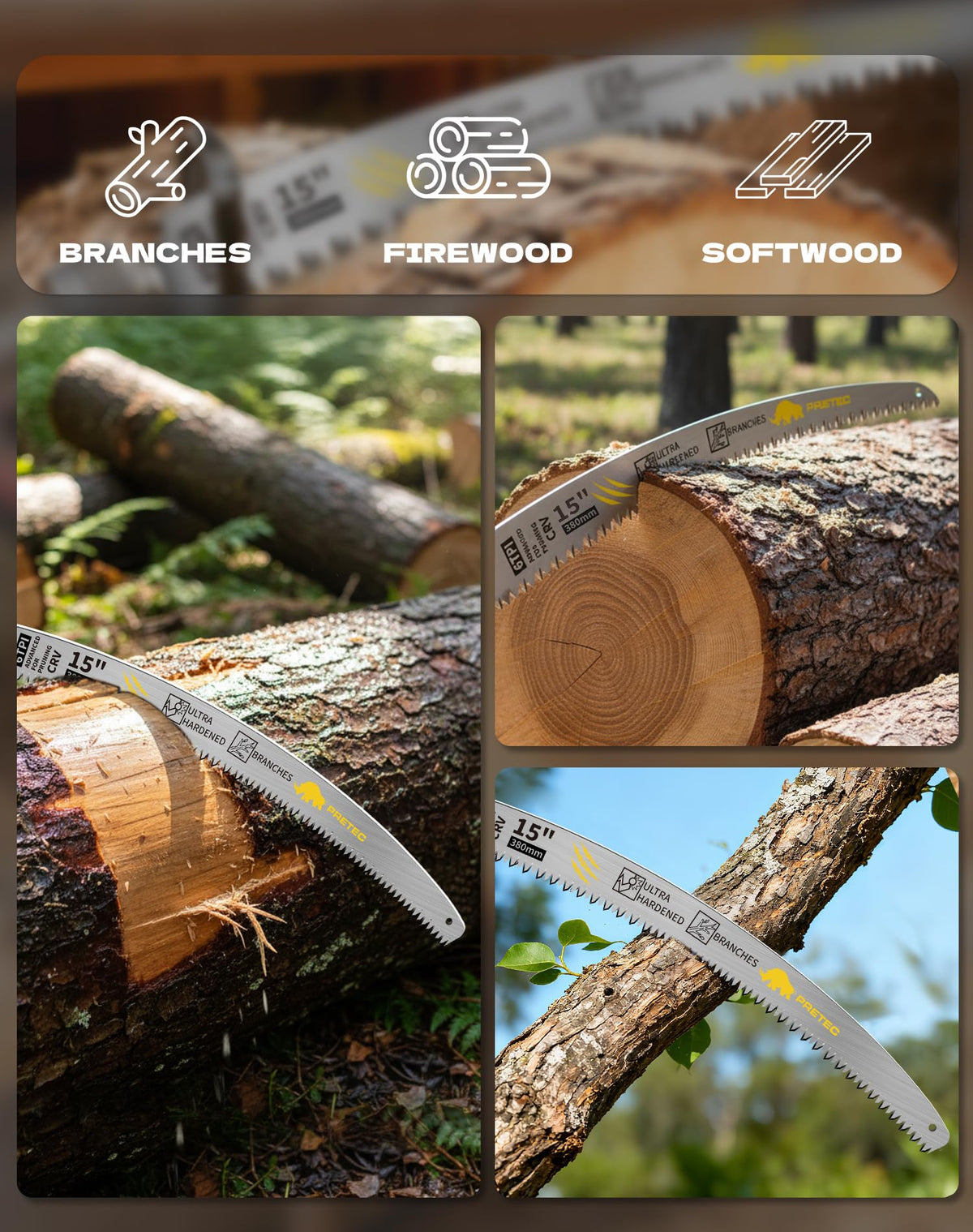 PRETEC universal shank compatibility fits most brands for easy blade changes.